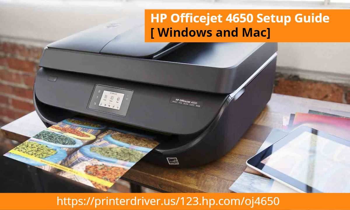 setup hp officejet 4655 printer for mac